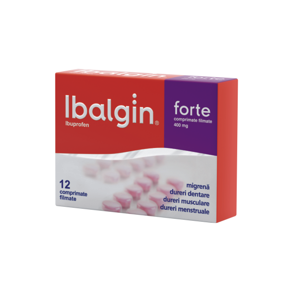 Ibalgin Forte 400 mg, 12 comprimate, Sanofi