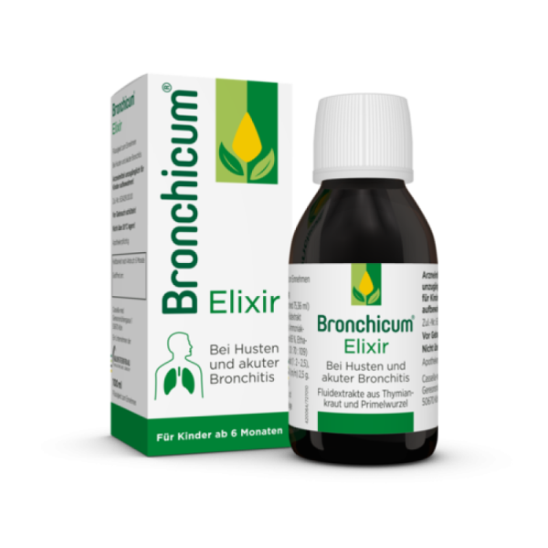 Bronchicum Elixir S soluție orală, 100 ml, Sanofi Aventis