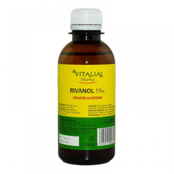 Rivanol 0.1%, 200 g, Vitalia