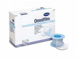Plasture hipoalergen pe suport de folie transparentă poroasă Omnifilm (900434), 2.5cmx5m, Hartmann