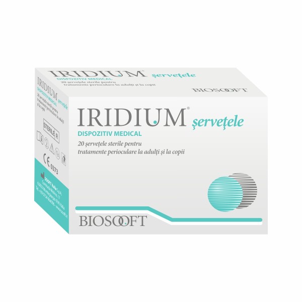 Servetele sterile Iridium, 20 bucati, Biosooft