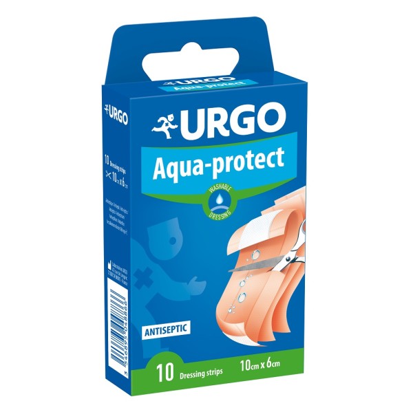 Plasturi banda Aqua-protect, 10 bucăți, Urgo