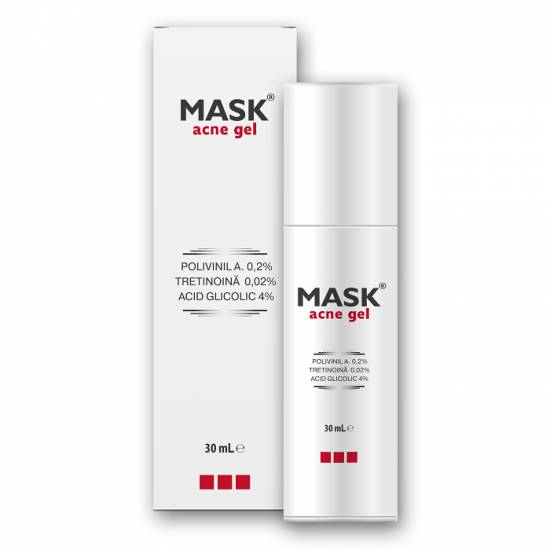 Mask gel pentru tratamentul comedoanelor inchise si deschise, 30 ml, Meditrina Pharmaceuticals