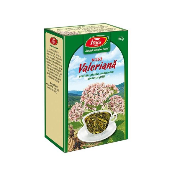 Ceai Valeriana N153, 50 g, Fares