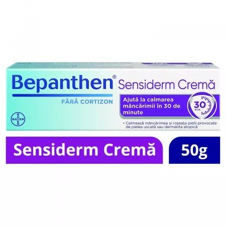 Bepanthen Sensiderm crema, 50 g, Bayer