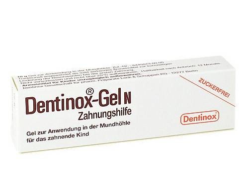 Dentinox Gel N, 10 g, Dentinox Gesellschaft