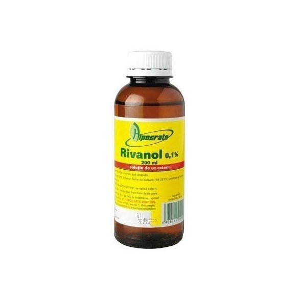 Rivanol 0,1%, 200 ml, Hipocrate