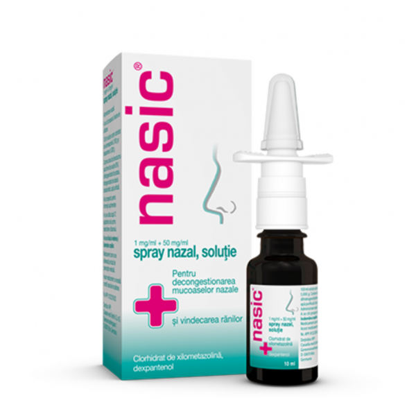Nasic spray adulti, 10ml, Cassella Med
