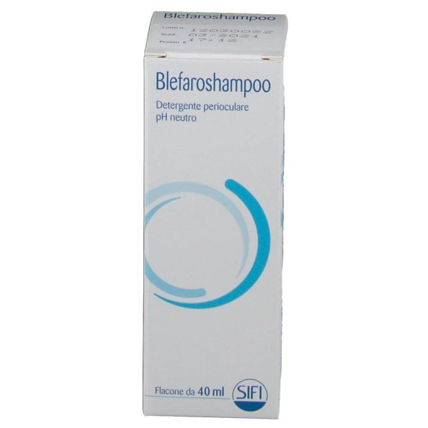 Solutie pentru curatarea pleoapelor Blefaroshampoo, 40ml, Sifi