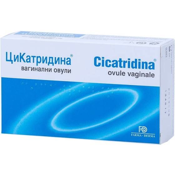 Cicatridina, 10 ovule vaginale, Farma-Derma Italia