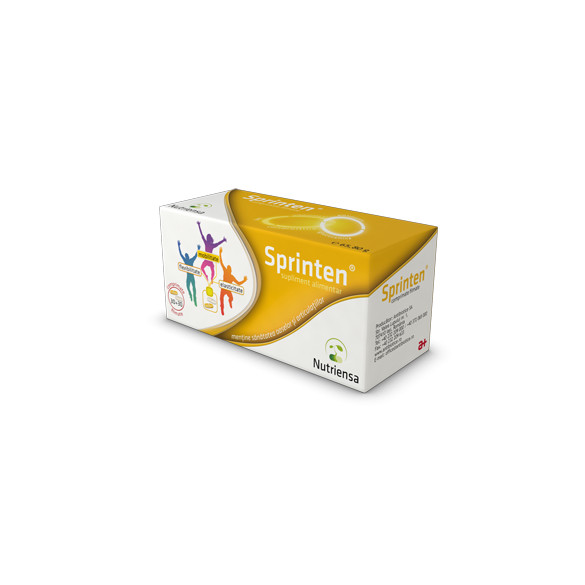 Sprinten, 60 comprimate, Antibiotice SA