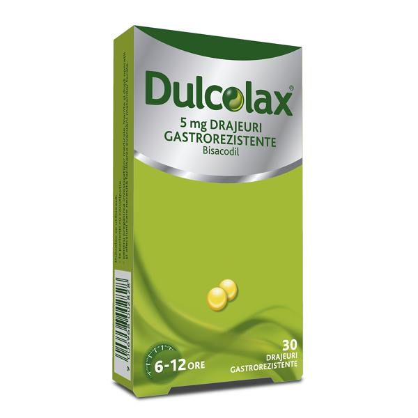 Dulcolax, 5 mg, 30 drajeuri gastrorezistente