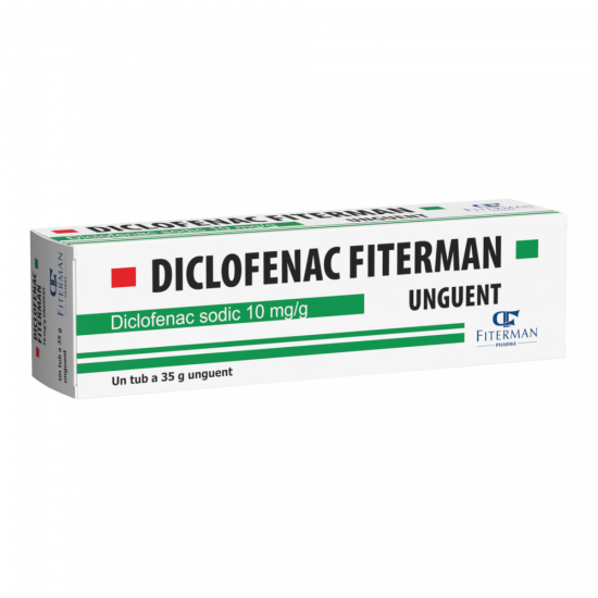 Diclofenac unguent 10 mg/g, 35 g, Fiterman Pharma