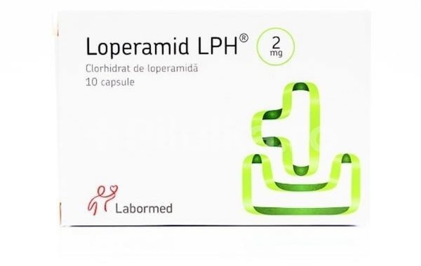 Loperamid LPH 2MG, 10 capsule, Labormed