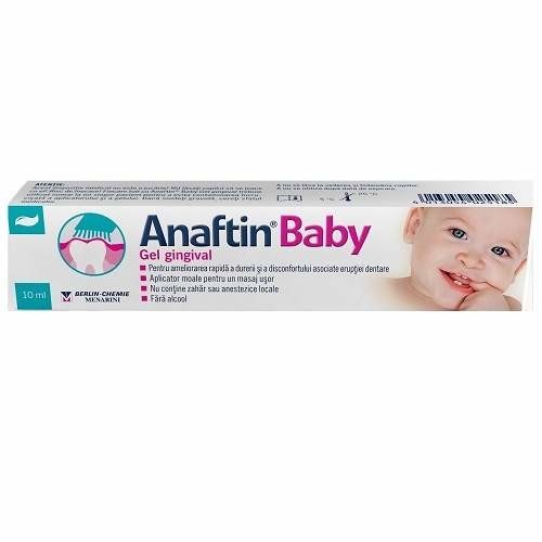 Gel gingival Anaftin Baby, 10 ml, Sinclair Pharma