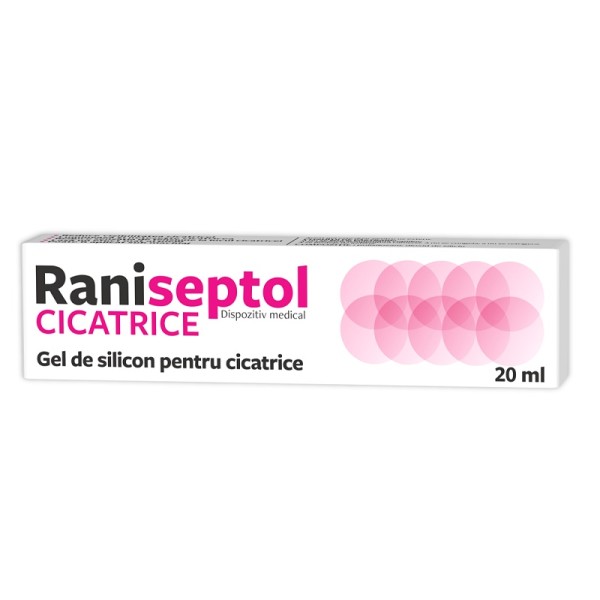 Raniseptol Cicatrice ge de silicon, 20 ml, Zdrovit