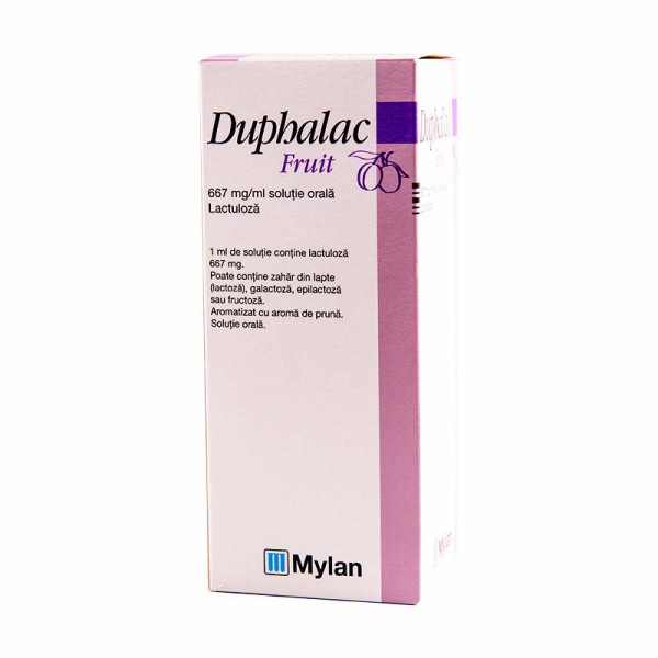 Duphalac Fruit 667 mg/ml soluţie orală, 20 plicuri, Mylan