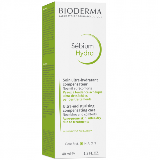 Cremă hidratantă Sebium Hydra, 40 ml, Bioderma