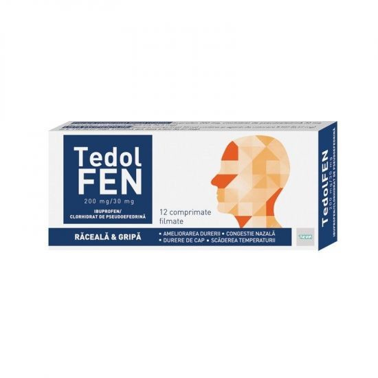 Tedolfen, 12 comprimate