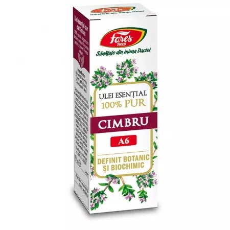 Ulei esențial de Cimbru, A6, 10 ml, Fares