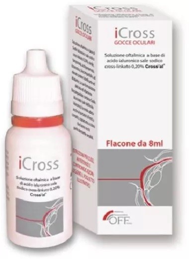 Solutie oftalmica iCross, 8 ml