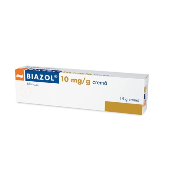 Biazol 10 mg/g cremă, 15g, Gedeon Richter Romania