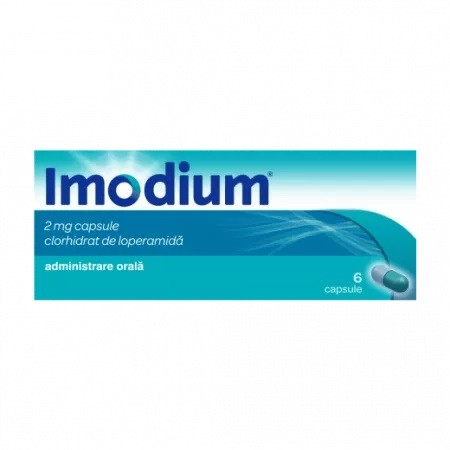 Imodium, 2 mg, 6 capsule, Mcneil
