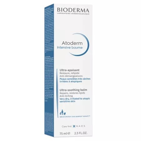 Balsam restructurant calmant pentru pielea atopică Atoderm Intensive, 75 ml, Bioderma