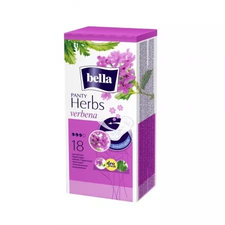 Absorbante zilnice Panty Herbs Verbena Extra Soft, 18 bucati, Bella