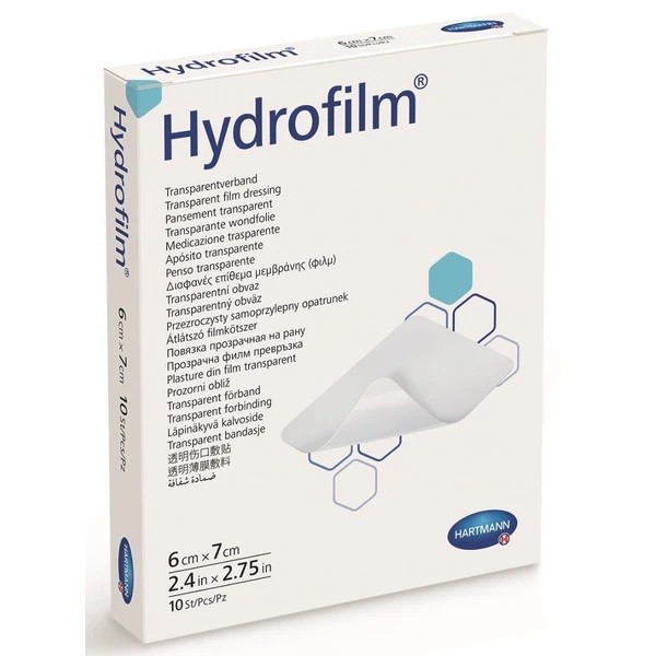 Pansament transparent Hydrofilm, 6 x 7 cm (685755), 10 bucati, Hartman