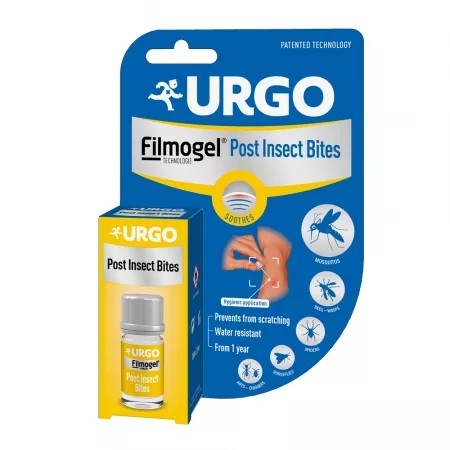 Solutie impotriva ințepăturilor de insecte Filmogel, 3.25 ml, Urgo