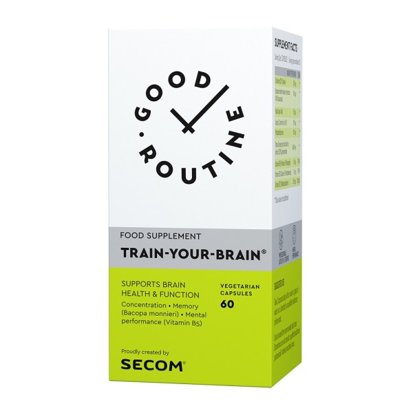 Train Your Brain Good Routine, 60 capsule, Secom