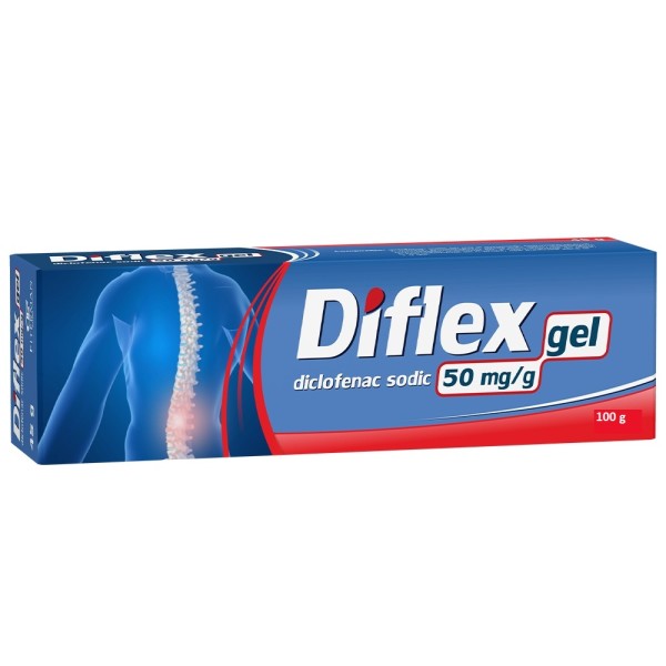 Diflex gel 50 mg/g, 100 g, Fiterman Pharma
