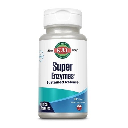 Super Enzymes Kal, 30 tablete, Secom