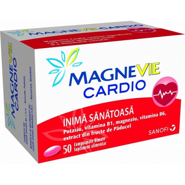 MagneVie Cardio, 50 comprimate, Sanofi Aventis