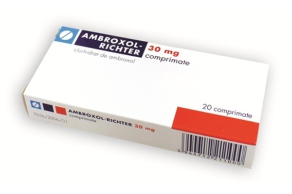 Ambroxol, 30 mg, 20 comprimate, Gedeon Richter