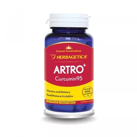 Artro+ Curcumin 95, 30 capsule, Herbagetica