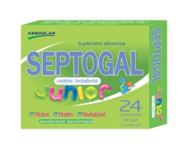 Septogal junior, 24 comprimate, Aesculap