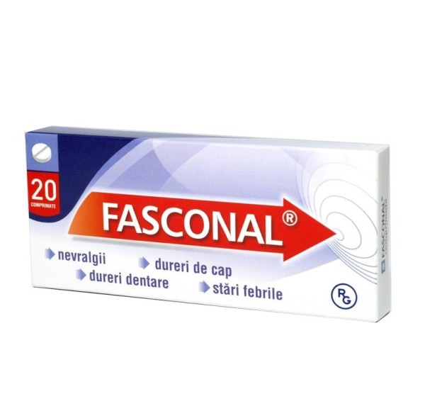 Fasconal, 20 comprimate, Gedeon Richter Romania