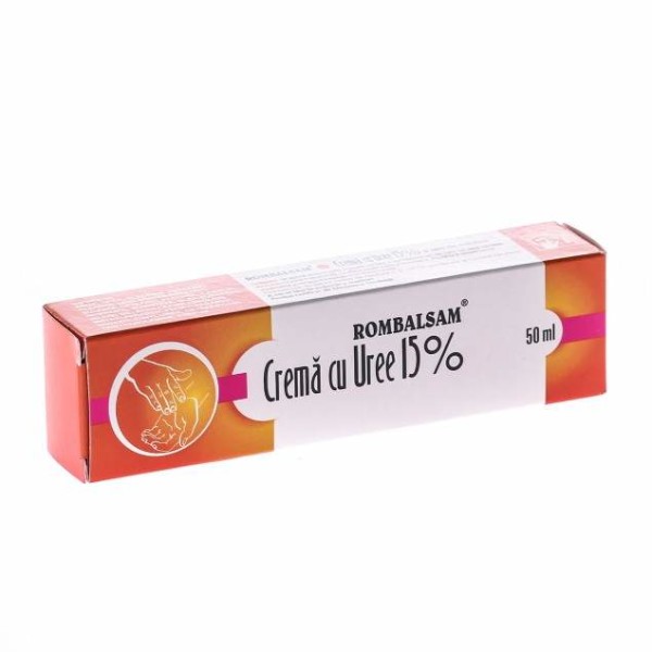 Cremă Rombalsam cu Uree 15%, 50 ml, Omega Pharma