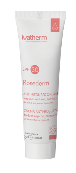 Crema Rosederm pentru piele cuperozica SPF 30, 40ml, Ivatherm