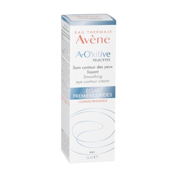 Crema pentru zona ochilor cu efect de netezire A-OXitive, 15 ml, Avene