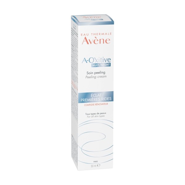 Crema de noapte cu efect exfoliant A-OXitive, 30 ml, Avene