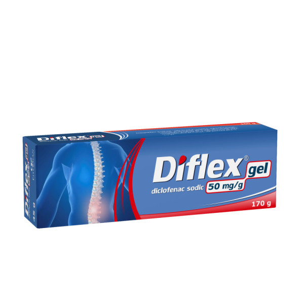 Diflex gel 50 mg/g, 170 g, Fiterman Pharma