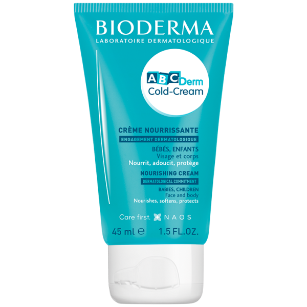 Cremă protectoare și calmantă ABCDerm Cold Cream, 45 ml, Bioderma