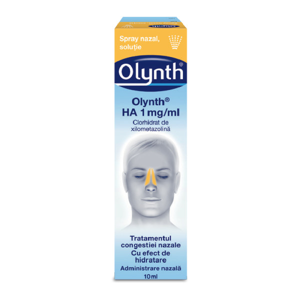 Olynth HA Spray nazal soluție 1mg, 10 ml, Johnson&Johnson