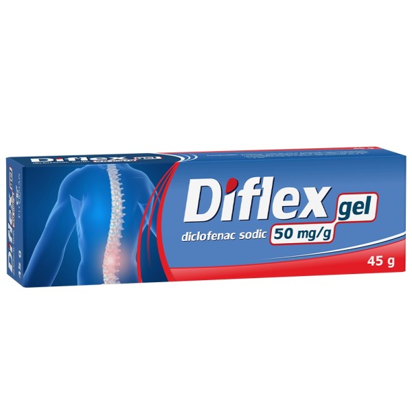 Diflex 50 mg/g, gel, 45 g, Fiterman