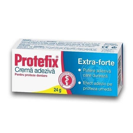 Crema adeziva pentru proteza dentara Extra Forte, 20 ml,  Protefix