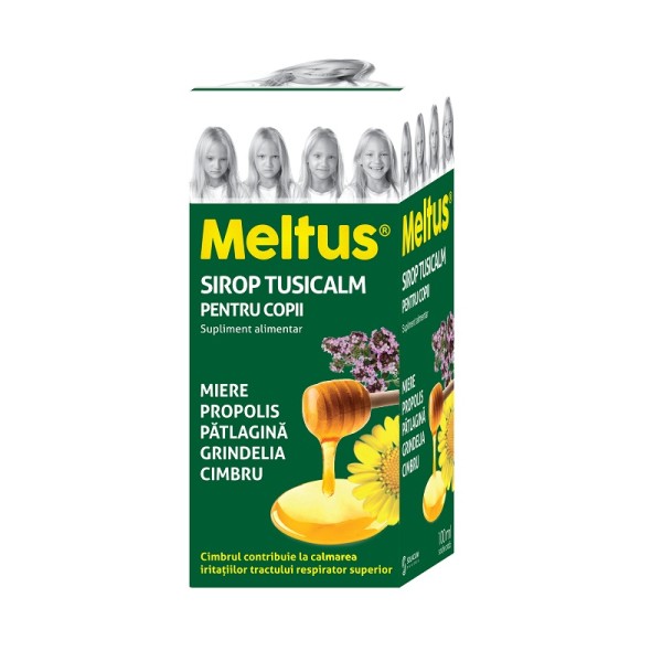 Meltus Tusicalm sirop pentru copii, 100 ml, Solacium Pharma