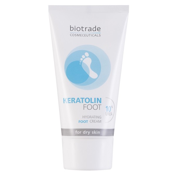 Cremă hidratantă pentru picioare cu 10% Keratolin Foot, 50 ml, Biotrade